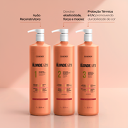 Super Kit Blonde Spa Shampoo, Máscara e Leave In (3 itens)
